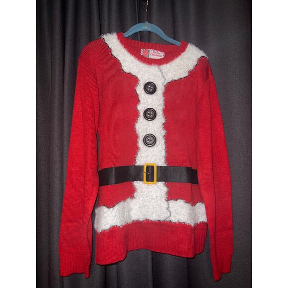 Ugly Christmas Sweater Xmas Size Large - Picture 1 of 3